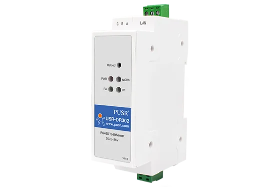 PUSR USR-DR302 DIN-rail serial converter